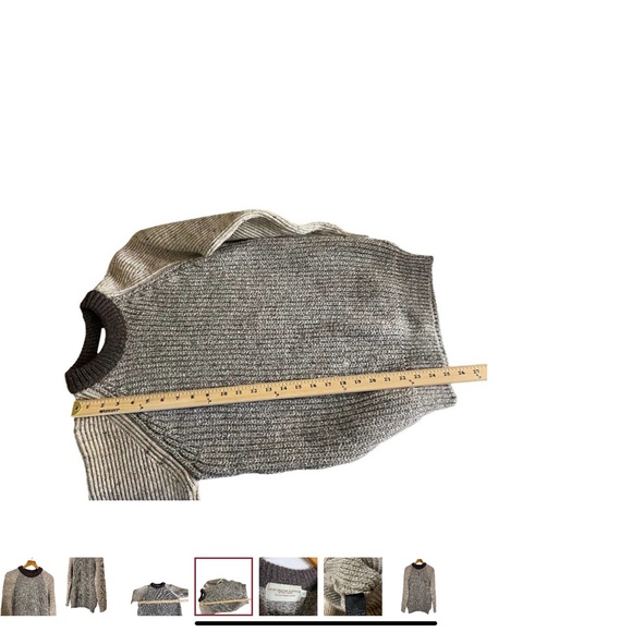 Aran Islands Knitwear Irish Knit New Wool Crewneck Sweater Unisex Size Small - Picture 3 of 6